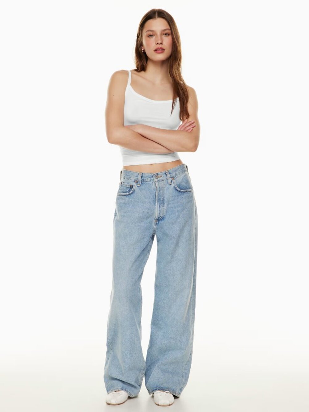 NWT Agolde Low Rise Baggy Jeans Size 29 - Picture 2 of 6